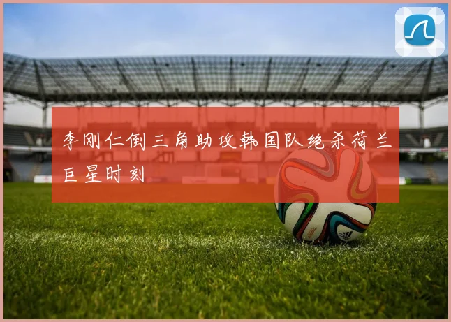 李刚仁倒三角助攻韩国队绝杀荷兰巨星时刻